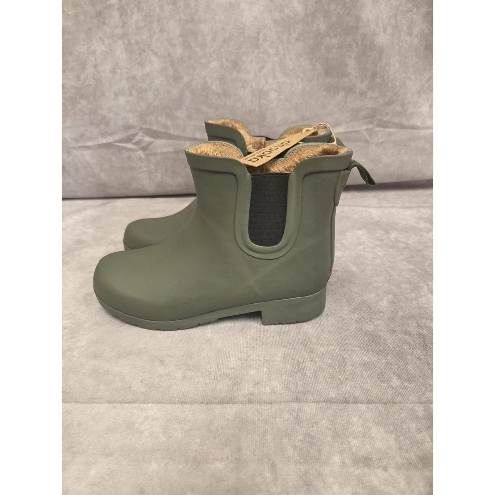 Chooka W- SZ 6 Hunter Green Rain Boots